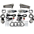 Load image into Gallery viewer, Granatelli 2.5in Stainless Steel Electronic Dual Exhaust Cutout - Main Product View