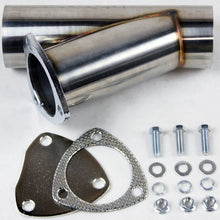 Load image into Gallery viewer, Granatelli 2.5in Stainless Steel Manual Exhaust Cutout - Main Product View
