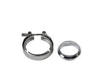 Load image into Gallery viewer, Granatelli 3.0in Aluminum Mating Male to Female Flanges w/V-Band/O-Ring Seal - Main Product View