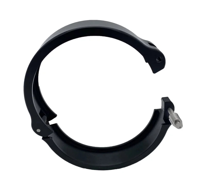 Granatelli 3.0in Dual Seal Clamshell Clamp - Aluminum Black - Main Product View
