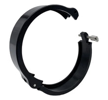 Load image into Gallery viewer, Granatelli 3.0in Dual Seal Clamshell Clamp - Aluminum Black - Side View