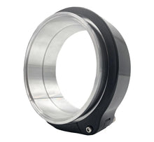Load image into Gallery viewer, Granatelli 3.0in Dual Seal Double O-Ring Clamp Assembly - Installation View