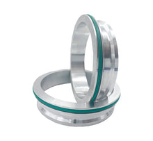 Load image into Gallery viewer, Granatelli 3.0in Stainless Steel Dual Seal Clamp Weld-On Ferrule Set - Main Product View