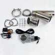 Load image into Gallery viewer, Granatelli 3.0in Stainless Steel Electronic Exhaust Cutout - Main Product View