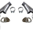 Load image into Gallery viewer, Granatelli 3.0in Stainless Steel Manual Dual Exhaust Cutout Kit w/Slip Fit &amp; Band Clamp - Main Product View