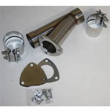 Load image into Gallery viewer, Granatelli 3.0in Stainless Steel Manual Exhaust Cutout Kit w/Slip Fit/Band Clamp - Main Product View