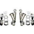 Load image into Gallery viewer, Granatelli 3.5in Aluminized Mild Steel Electronic Dual Exhaust Cutout System w/Slip Fit &amp; Band Clamp - Main Product View