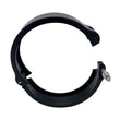 Load image into Gallery viewer, Granatelli 3.5in Dual Seal Clamshell Clamp - Aluminum Black - Main Product View