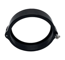 Load image into Gallery viewer, Granatelli 3.5in Dual Seal Clamshell Clamp - Aluminum Black - Back View