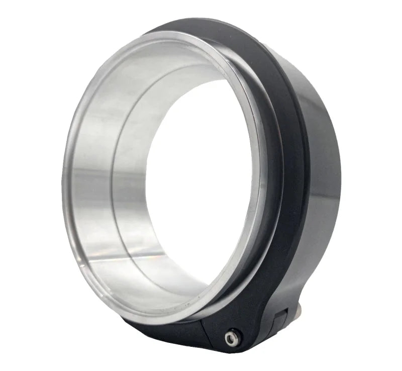 Granatelli 3.5in Dual Seal Double O-Ring Clamp Assembly - Installation View