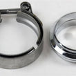 Load image into Gallery viewer, Granatelli 3.5in Flat Flanges w/V-Band Clamp - Main Product View