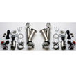 Load image into Gallery viewer, Granatelli 4.0in Alum Mild Steel Electronic Dual Slip Fit Exhaust Cutout w/Band Clamps - Main Product View