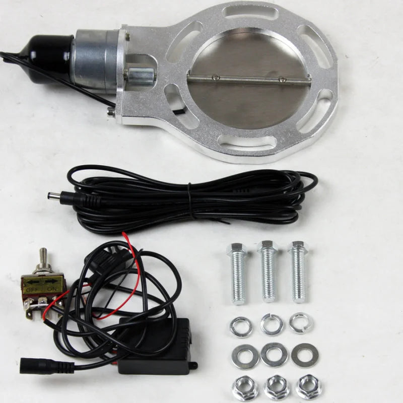 Granatelli 4.0in Electronic Exhaust Cutout (Cutout Only) - Main Product View