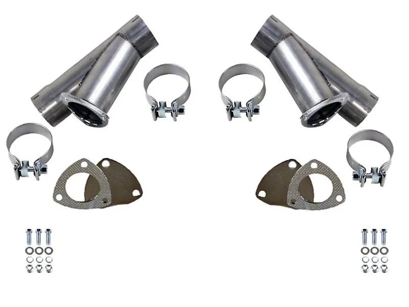 Granatelli 4.0in Stainless Steel Manual Dual Exhaust Cutout - Main Product View