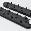 Load image into Gallery viewer, Granatelli 96-22 GM LS Standard Height Valve Cover w/Angled Coil Mount - Blk Wrinkle (Pair) - Side View