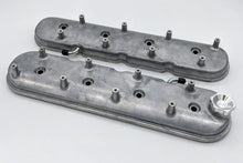 Load image into Gallery viewer, Granatelli 96-22 GM LS Standard Valve Cover w/Angled Coil Mount - Cast Finish (Pair) - Side View
