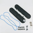 Load image into Gallery viewer, Granatelli 96-22 GM LS Tall Valve Cover w/Angled Coil Mounts - Black Wrinkle (Pair) - Main Product View