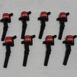 Load image into Gallery viewer, Granatelli 97-04 Ford 4.6/5.4L 2V Hi-Perf Coil-On-Plug Wire Conn Kit w/Coil Packs (60K Volts) - Main Product View