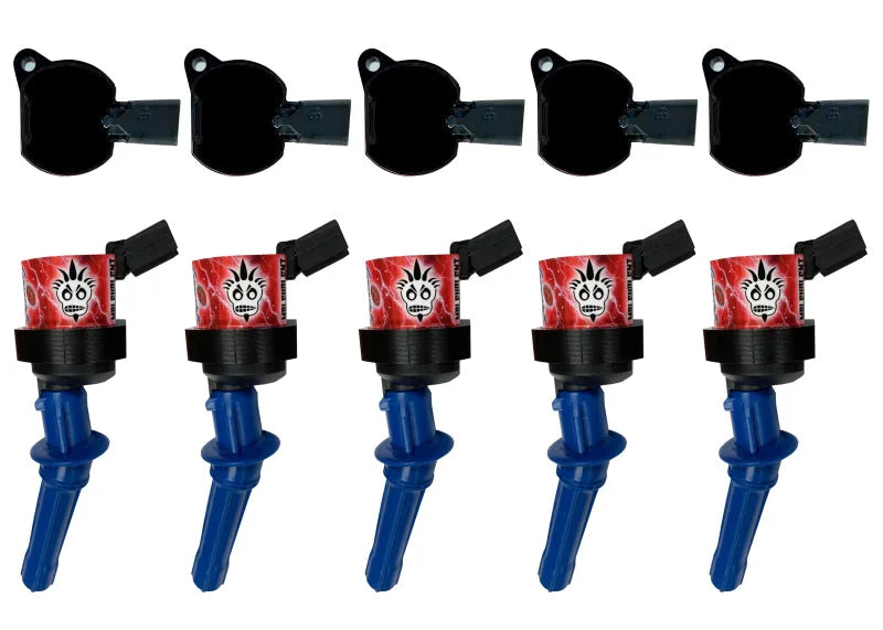 Granatelli 97-04 Ford 6.8L V10 2V Truck/SUV Malevolent Coil On Plug Wire Conn Kit w/Coil Packs - Main Product View