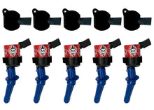 Load image into Gallery viewer, Granatelli 97-04 Ford 6.8L V10 2V Truck/SUV Malevolent Coil On Plug Wire Conn Kit w/Coil Packs - Main Product View