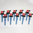 Load image into Gallery viewer, Granatelli 97-04 Ford V10 2V Truck/SUV Coil On Plug Wire Conn Kit w/Coil Packs - Main Product View