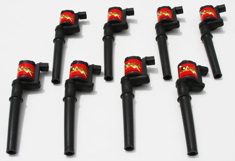 Granatelli 99-13 Ford 4.6L/5.4L/5.8L 4V Hi-Perf Coil-On-Plug Wire Conn Kit w/Coil Packs (65K Volts) - Main Product View