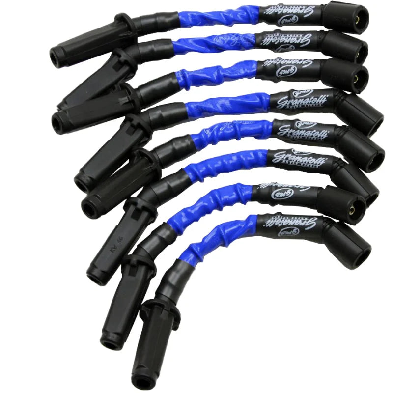 Granatelli 99-23 GM LS2/LS3/LS6/LS7/LS9/LSA Hi-Perf Coil-Near-Plug Wire Conn Kit w/Blue Jacket - Main Product View