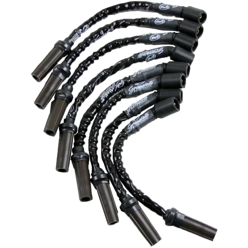 Granatelli 99-23 GM Truck/SUV V8 (Excl 8.1L) Hi-Perf Coil-Near-Plug Conn Kit w/9in Lead/Blk Jacket - Main Product View