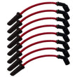 Load image into Gallery viewer, Granatelli 99-23 GM Truck/SUV V8 (Excl 8.1L) Hi-Perf Coil-Near-Plug Wire Conn Kit w/11in Lead - Red - Main Product View