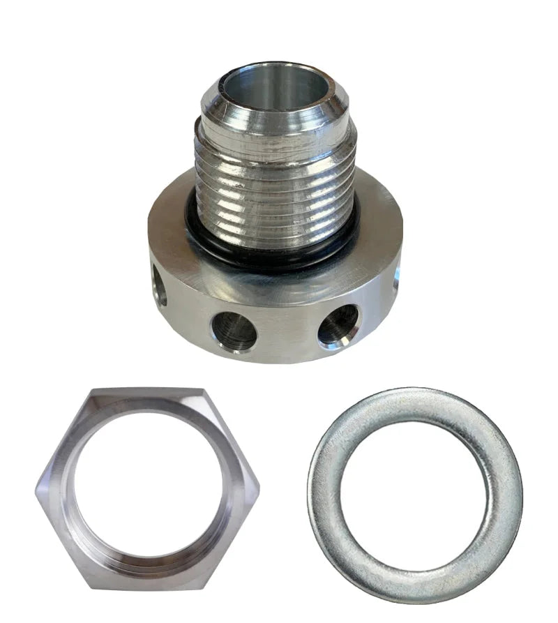 Granatelli Insert Valve Cover Breather Threaded Female Receptacle - Main Product View