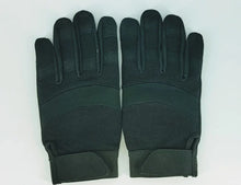 Load image into Gallery viewer, Granatelli Large Mechanics Work Gloves - Black - Detail View