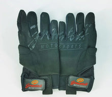 Load image into Gallery viewer, Granatelli Large Mechanics Work Gloves - Black w/Touch Screen Finger Tips &amp; Granatelli Logo - Side View