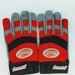 Load image into Gallery viewer, Granatelli Large Mechanics Work Gloves - Red/Gray/Black - Side View