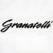 Load image into Gallery viewer, Granatelli Logo Domed Decal - Black - Main Product View