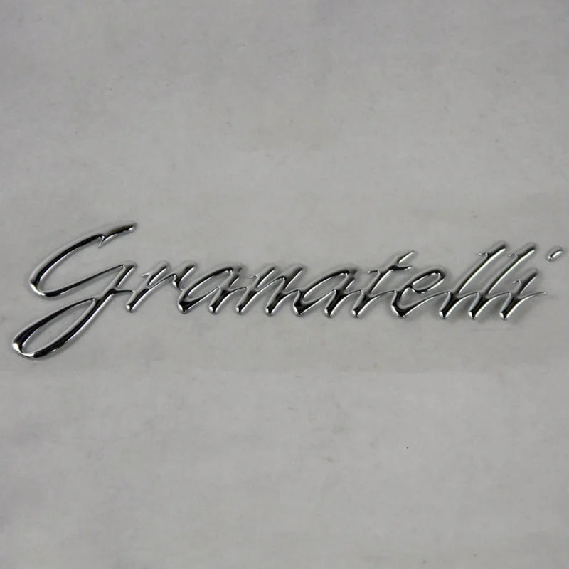 Granatelli Logo Domed Decal - Chrome - Main Product View