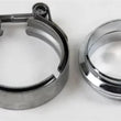 Load image into Gallery viewer, Granatelli 4.0in Flat Flanges w/V-Band Clamp - Main Product View