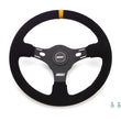 Load image into Gallery viewer, Grant 13in Yellow Stripe Race Steering Wheel Suede 1080