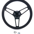 Load image into Gallery viewer, Grant Billet Classic Series Black Wheel Chevy Logo 1906-2