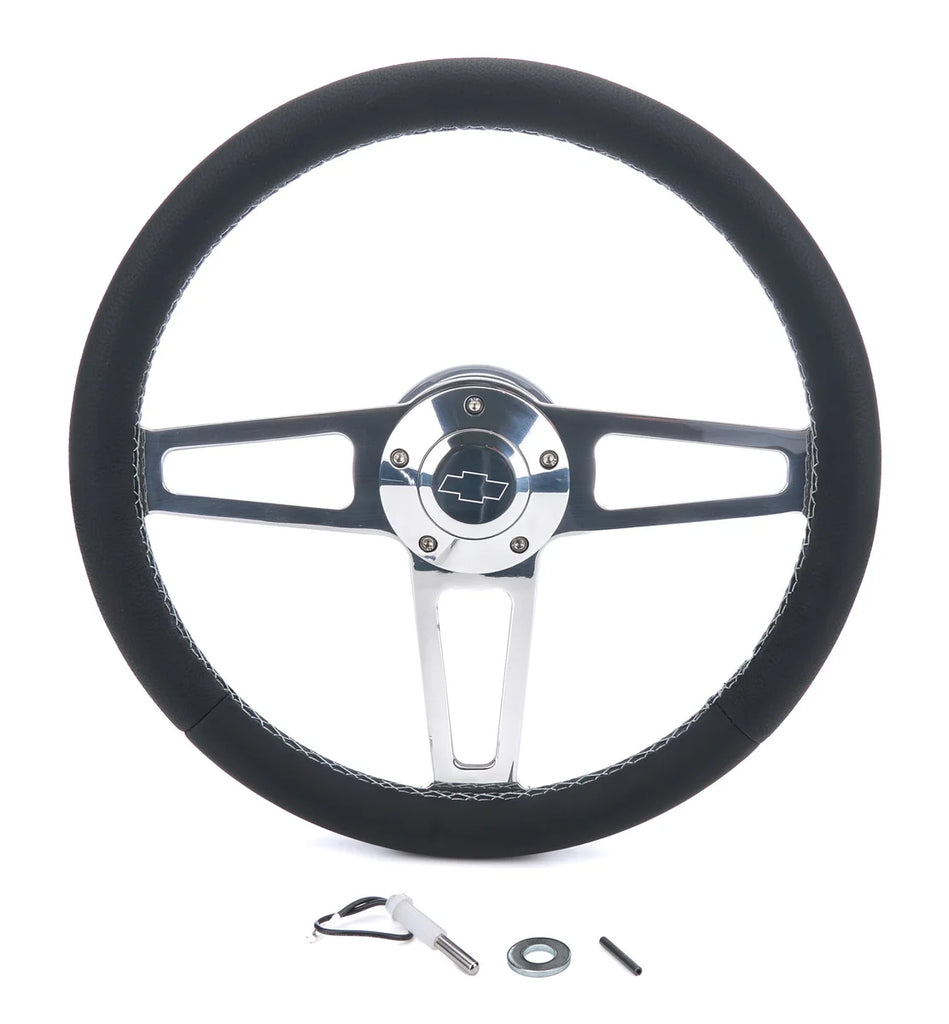 Grant Billet Classic Series Black Wheel Chevy Logo 1911-1