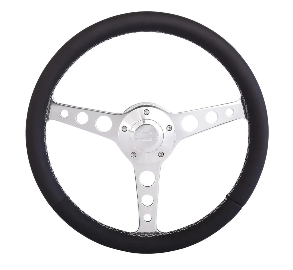 Grant Billet Classic Series Black Wheel Chevy Logo 1921-1