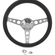 Load image into Gallery viewer, Grant Billet Classic Series Black Wheel Chevy Logo 1922-2