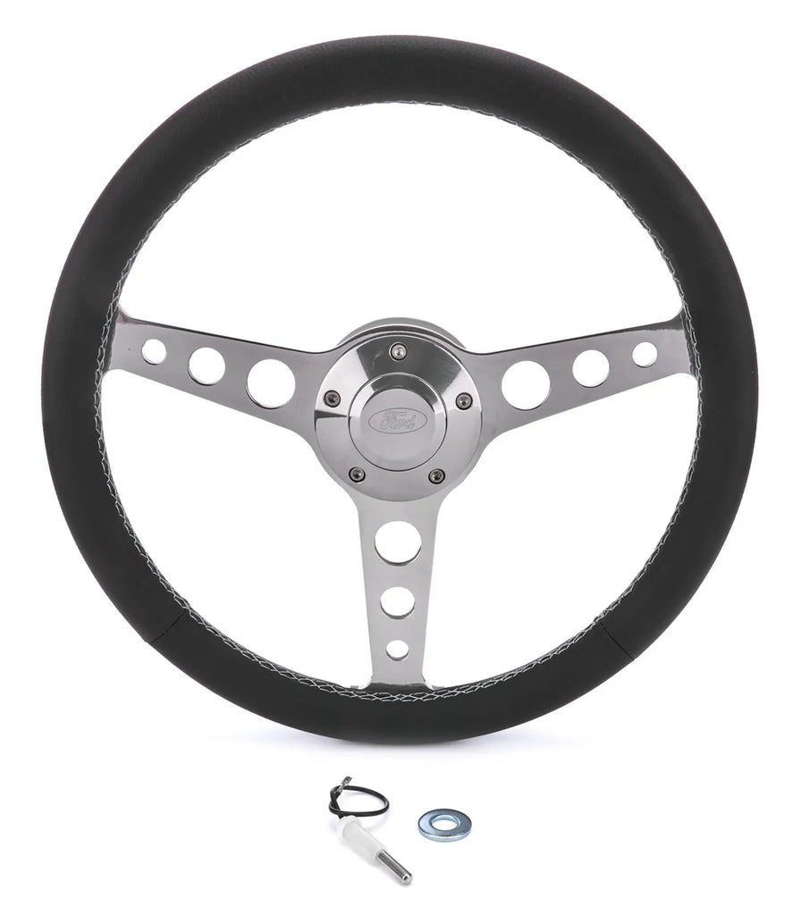 Grant Billet Classic Series Black Wheel Chevy Logo 1922-2