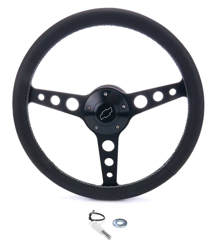 Grant Billet Classic Series Black Wheel Chevy Logo 1926-1