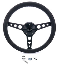Load image into Gallery viewer, Grant Billet Classic Series Black Wheel Chevy Logo 1926-2