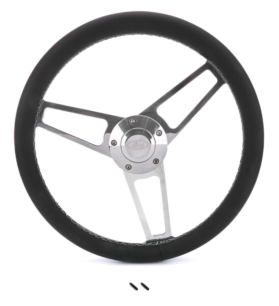 Grant Billet Classic Series Black Wheel Ford Logo 1902-1