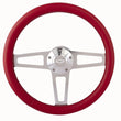Load image into Gallery viewer, Grant Billet T Series Red Wrap ped Steering Wheel 1911R