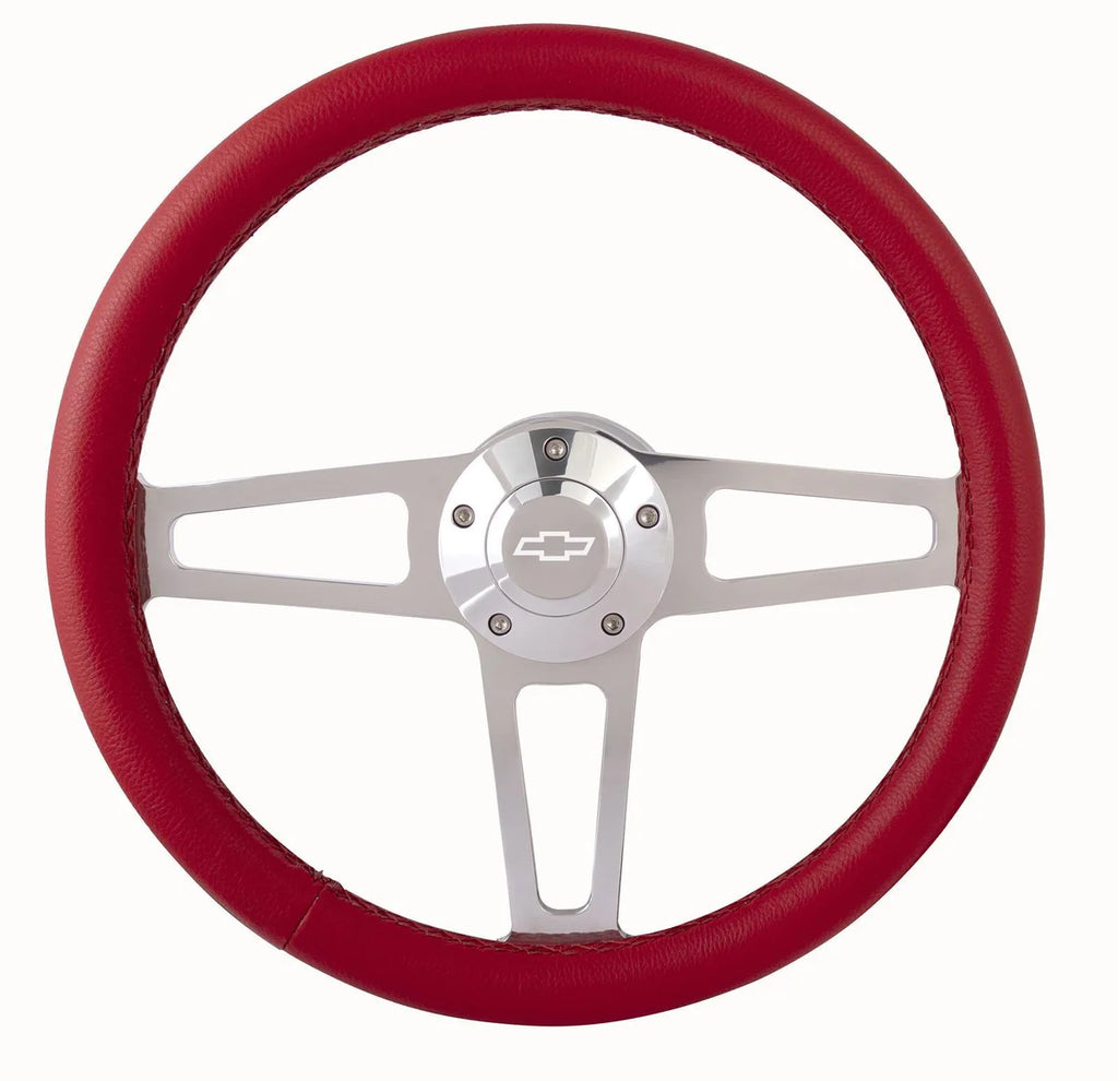 Grant Billet T Series Red Wrap ped Steering Wheel 1911R