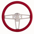Load image into Gallery viewer, Grant Billet T Series Red Wrap ped Steering Wheel 1912-1R