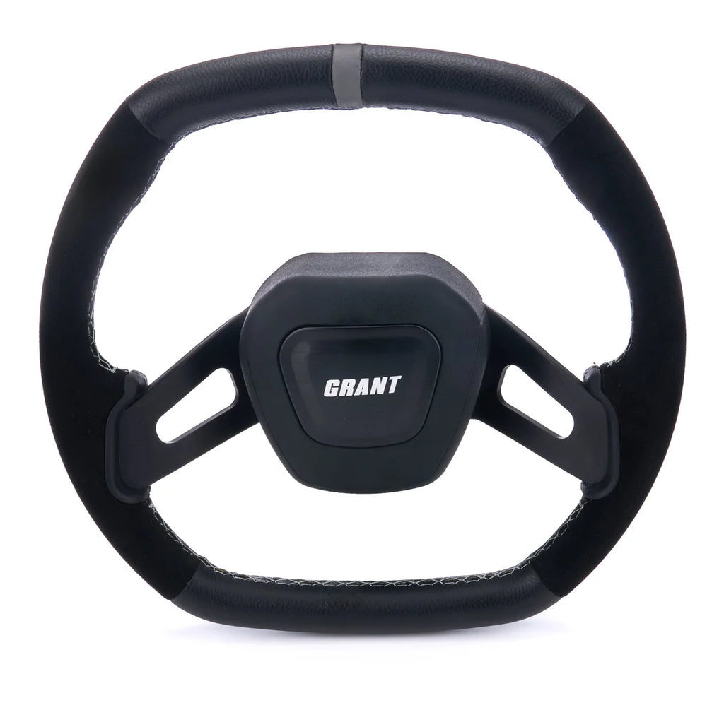 Grant C8 Performance Steering Wheel Grey Center Stripe 693
