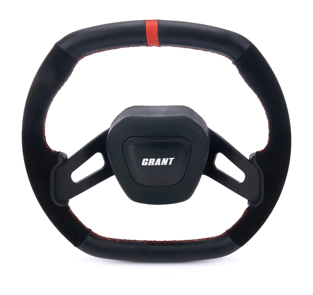 Grant C8 Performance Steering Wheel Orange Center 686